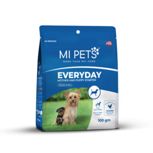 MI PETS EVERYDAY MOTHER AND PUPPY STARTER DOG FOOD 100 GM