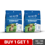 MI PETS EVERYDAY MOTHER AND PUPPY STARTER DOG FOOD 100 GM WITH 100 GM FREE