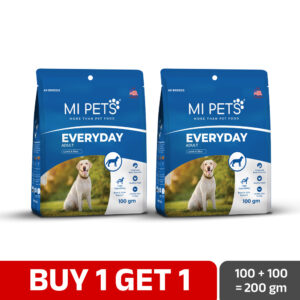 MI PETS EVERYDAY ADULT DOG FOOD 100 GM WITH 100 GM FREE